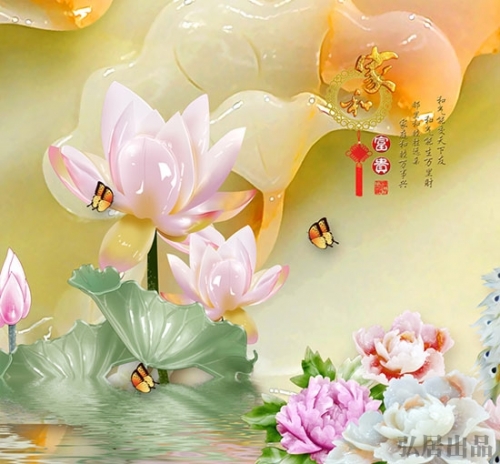 阿坝3D打印背景墙KML-2010
